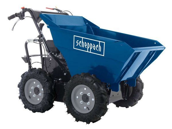 Scheppach DP3000 Dumper, 5.6hp Petrol Engine, 300kg Payload, All-Wheel Drive Scheppach DP3000 Dumper, 5.6hp Petrol Engine, 300kg Payload, All-Wheel Drive
